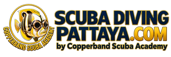 Scuba Diving Pattaya.com by Copperband Scuba Academy — approved fish logo